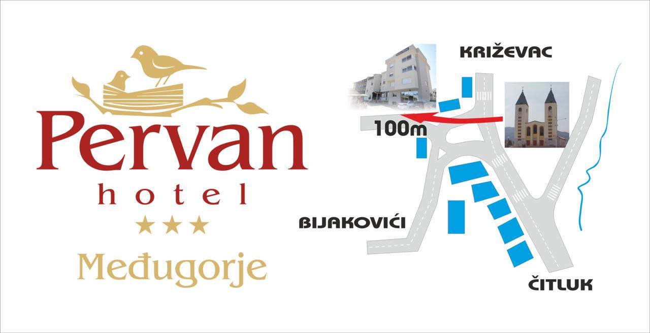 Hotel Pervan Međugorje Exterior foto
